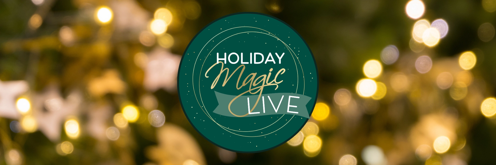 Holiday Magic Live WIS Web Banner